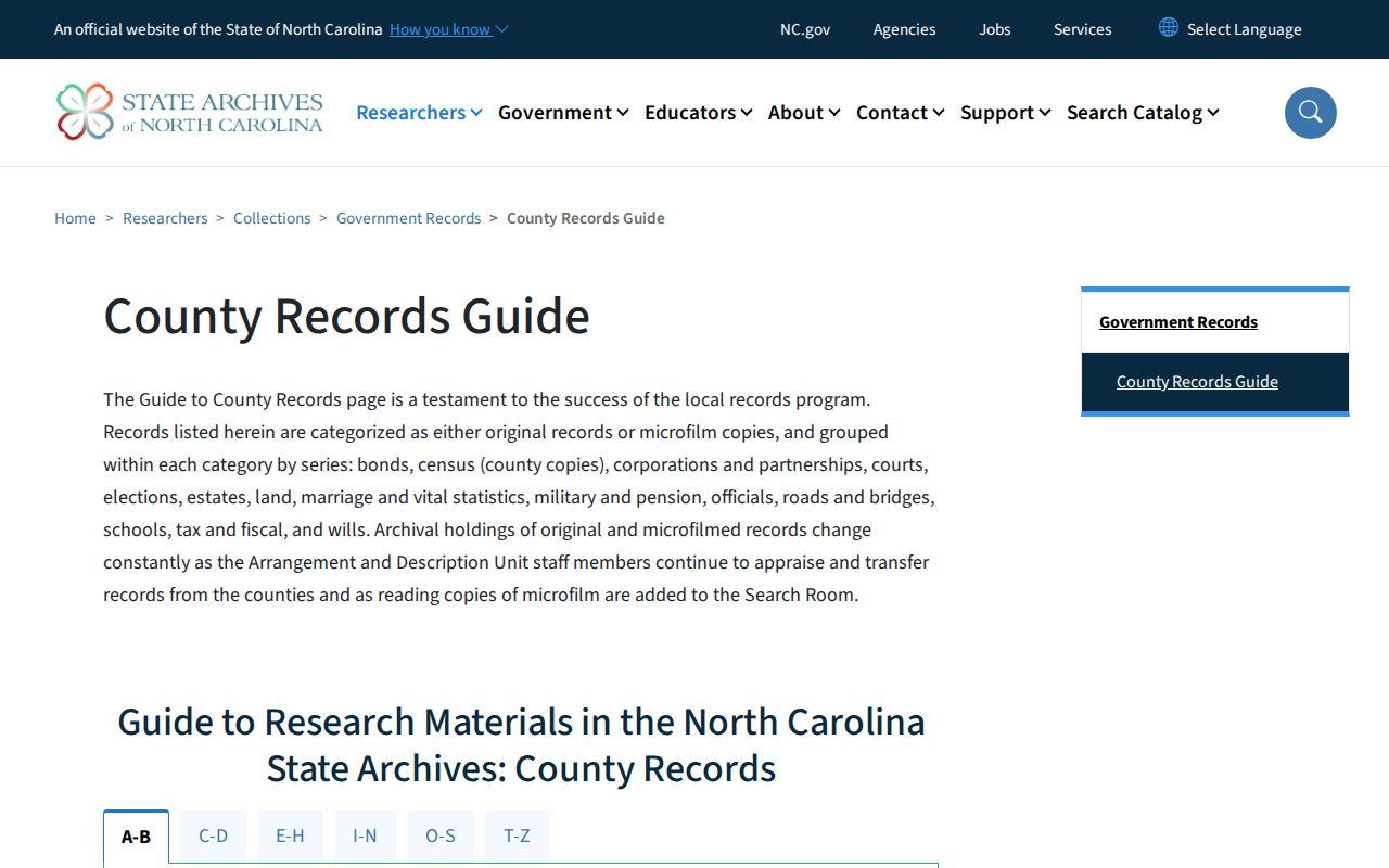 Salisbury people directories State Archives Rowan records guide